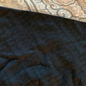 SPANX Black Patterned Leggings
